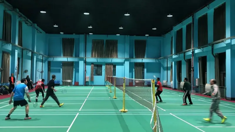 [Badminton] Grade I Indoor Sports Lighting Retrofit Project