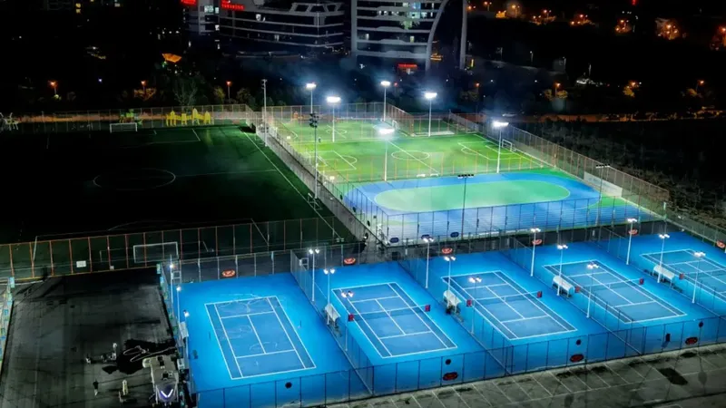 [Tennis] Grade II Comprehensive Lighting Project