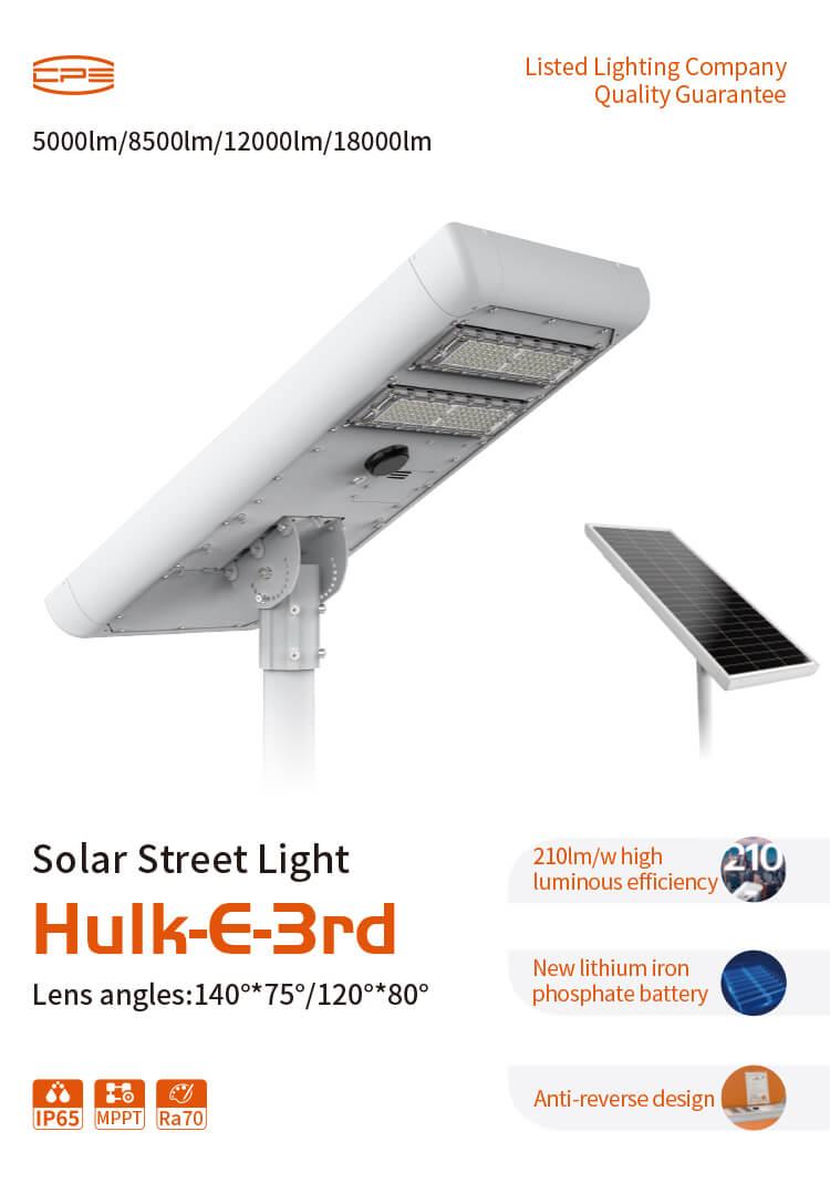 Solar Street Light Hulk-E-3rd