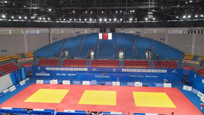 [Judo Gym] 7th Military World Games 2019 Judo Venue - Wuhan University of Technology Gym