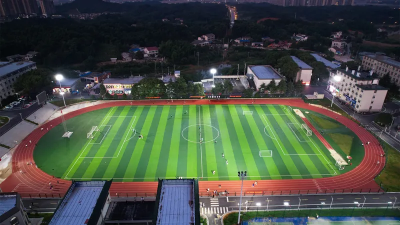[Athletic & Football Field] Hunan Univ of Finance & Economics Leifeng Campus