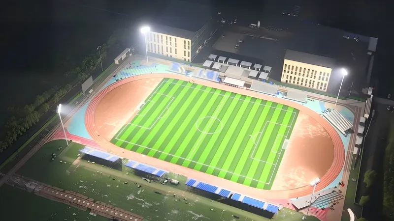 [Athletic & Football Field] "Chuchao" League Stadium Upgrade - Xiantao, Hubei