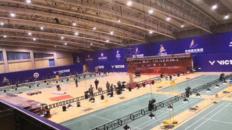 [Badminton Gym] National Championships Venue - Baoji University of Arts & Sciences