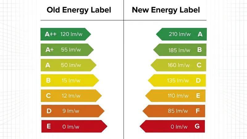 Energy Savings Rate and Global Efficiency Standards in Lighting Engineering