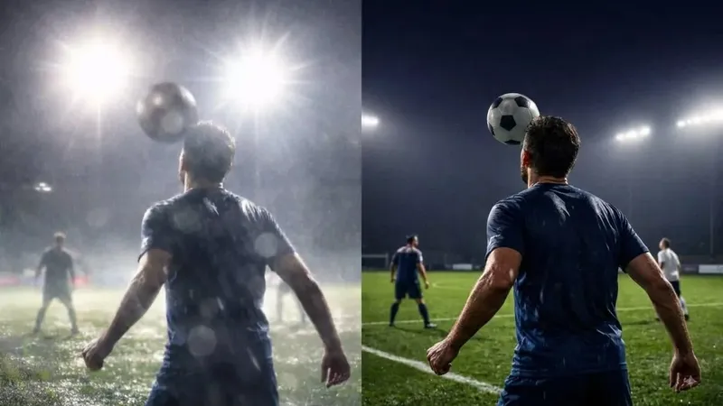 Glare Control in Sports Lighting with GR and UGR Standards