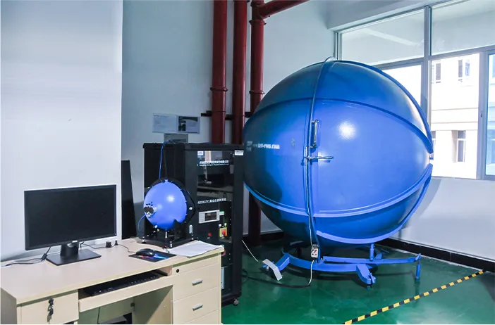 Integrating Sphere Test System (with spectrometer)