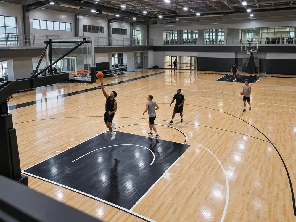 Basketball Hoop Lighting Geometry