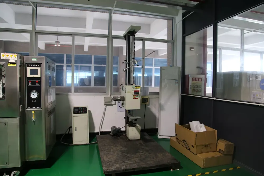CPS Lighting laboratory impact test machine