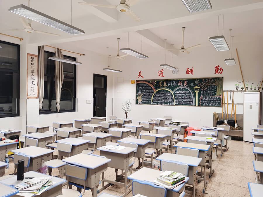 守护明亮眼睛｜浙江绍兴越城区中小学教室灯光改造工程
