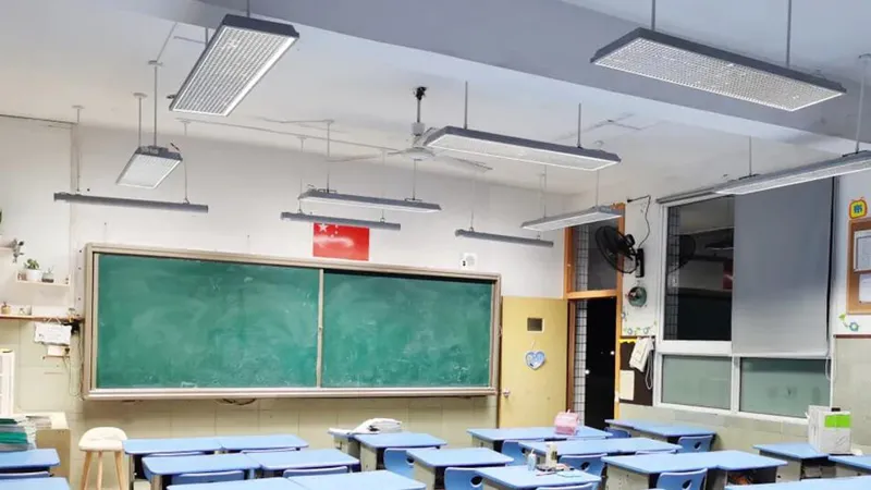 专业守卫，明亮未来｜浙江温州永嘉县中小学教室照明标准改造