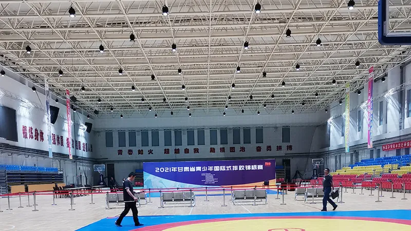 照亮健儿风采｜兰州体育职业学院场馆照明改造项目