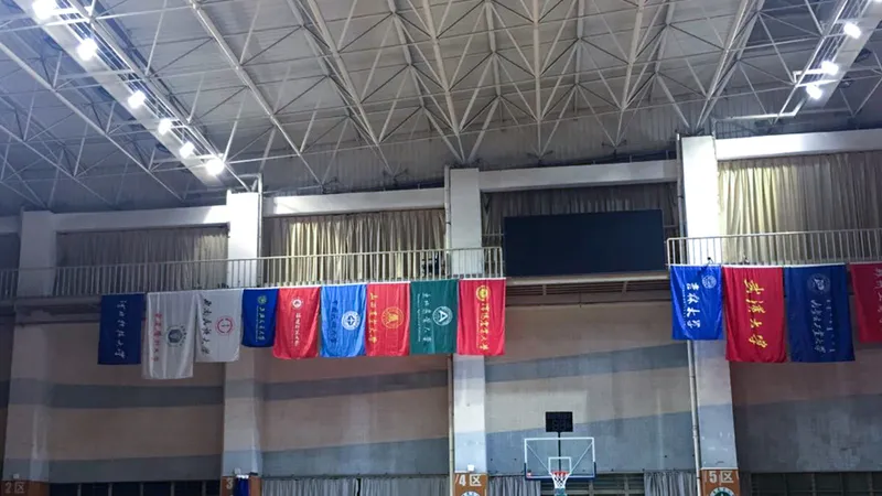 赛场越敞亮，欢呼越响亮｜山东农业大学体育馆灯光改造项目