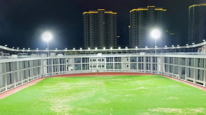 【案例】点亮城市名片｜丽水市水上运动中心田径足球场照明工程