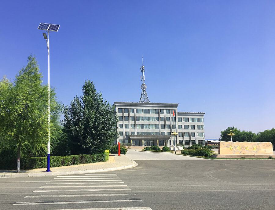 超频三精选案例｜内蒙古物联网太阳能路灯亮化工程