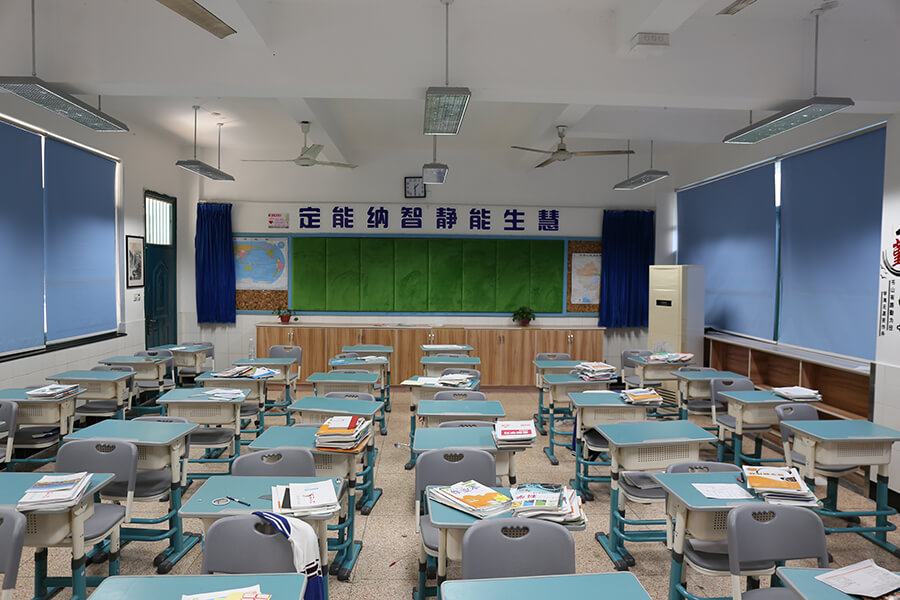超频三精选案例｜杭州市萧山区中小学校教室光环境改造