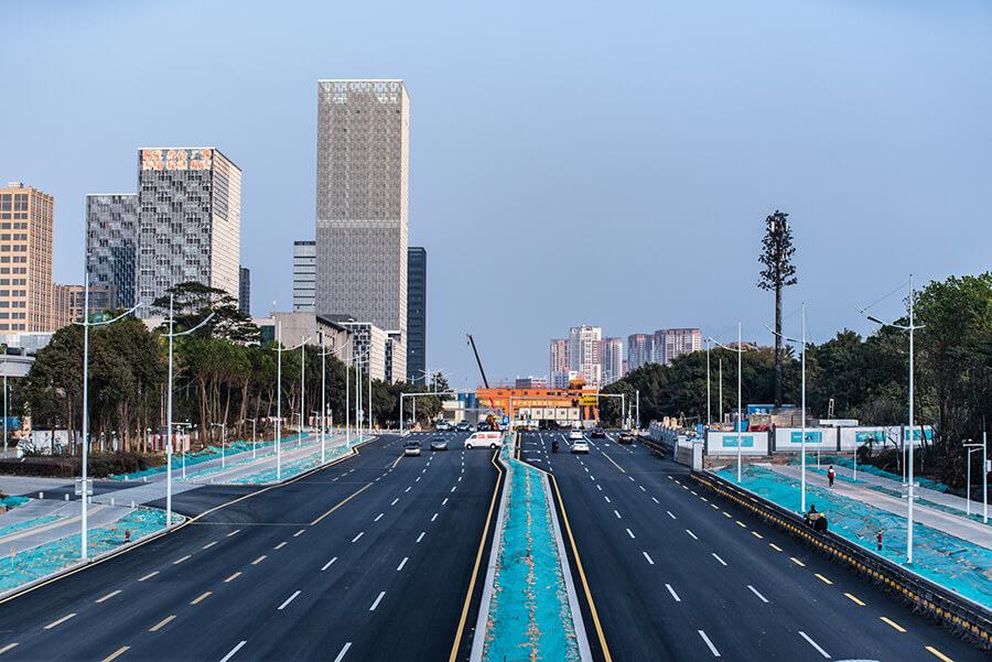 照亮美丽宝龙｜宝龙片区道路提升改造EPC项目道路亮化工程