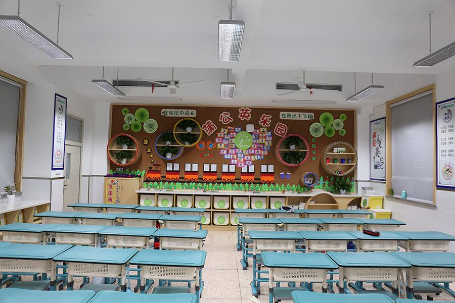 超频三精选案例｜杭州市萧山区中小学校教室光环境改造