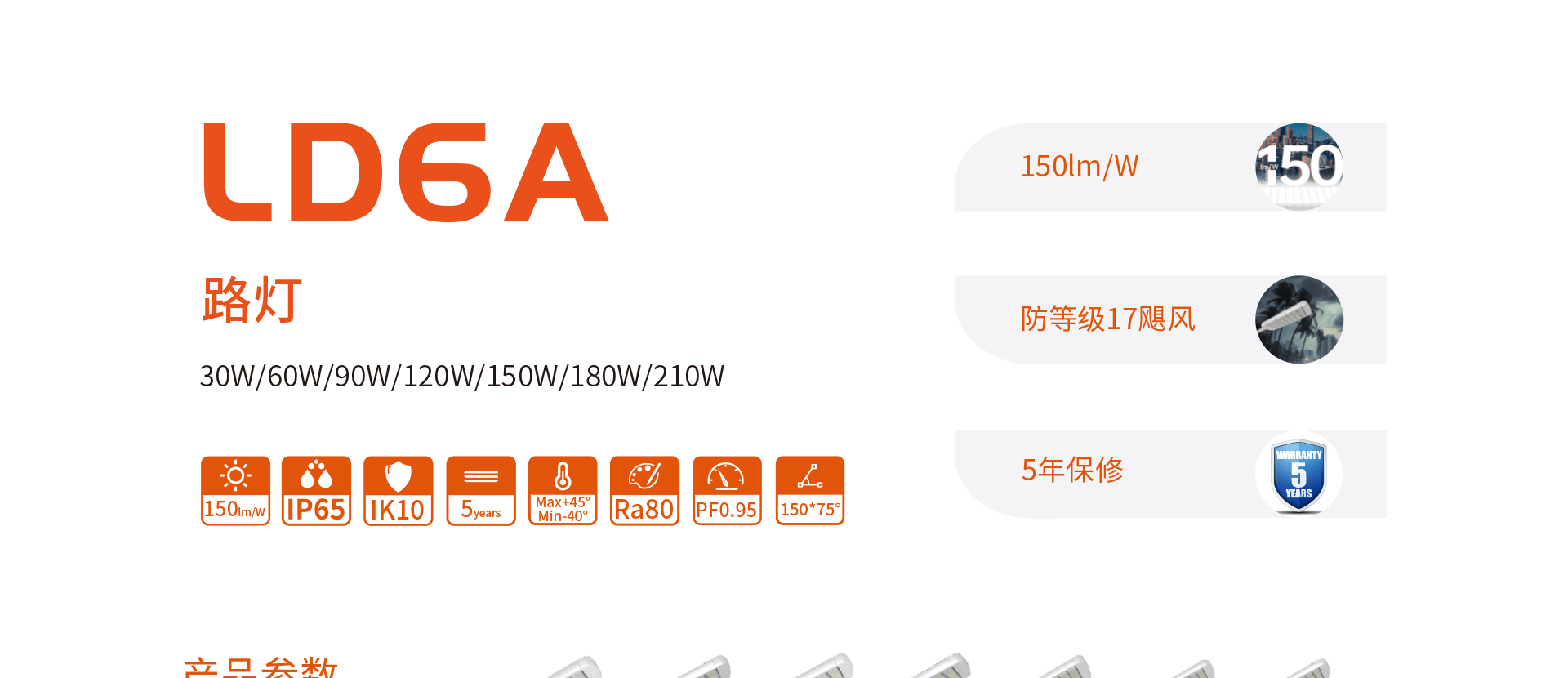 路灯LD6A