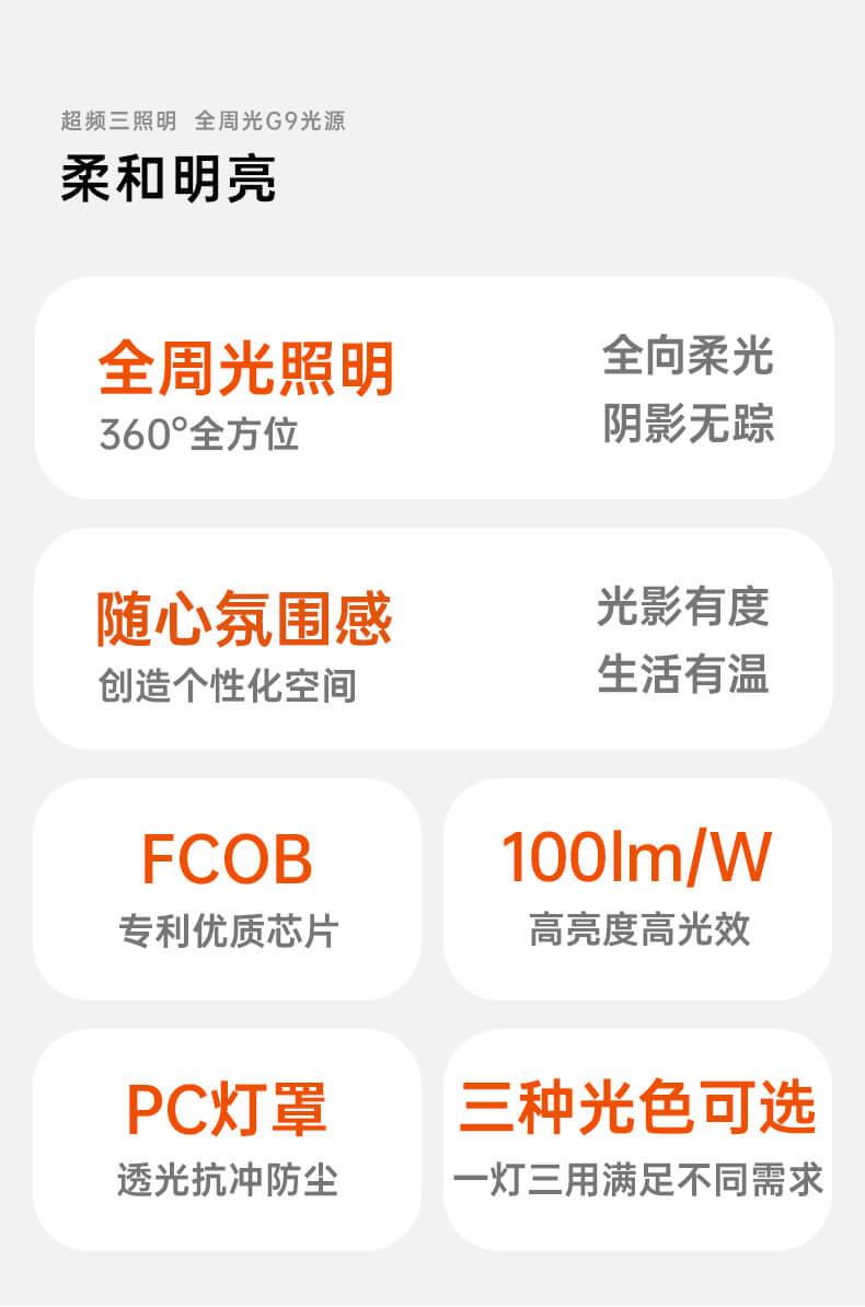 全周光G9光源